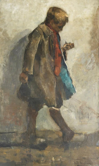 George Hendrik Breitner - Jongetje met vogel.webp
