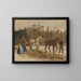 Rokin - George Hendrik Breitner — framed artwork on a wall