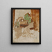 Rue de Montmartre à Paris - George Hendrik Breitner — framed artwork on a wall