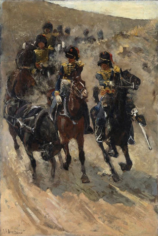 George Hendrik Breitner - The Yellow Riders.webp