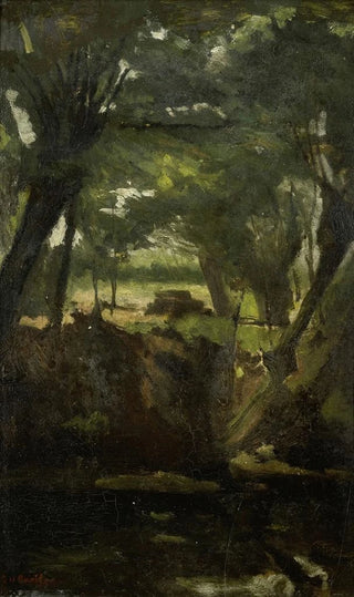 George Hendrik Breitner - View in the Woods.webp
