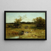 Les Prés d'East Hampton - George Henry Smillie — framed artwork on a wall