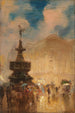 April Time Piccadilly Circus - George Hyde Pownall — artwork view