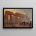 Summer evening, Sunday, Hyde Park Corner - George Hyde Pownall — framed artwork on a wall