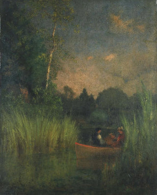 George Inness - Dusk in the Rushes.webp