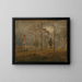 Grijze dag in Goochland - George Inness — ingelijst kunstwerk aan de muur