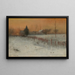 House in Montclair - George Inness — framed artwork on a wall