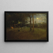 Moonlight, Tarpon Springs - George Inness — framed artwork on a wall
