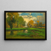 October - George Inness — framed artwork on a wall
