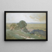 Olive Trees at Tivoli - George Inness — framed artwork on a wall