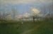 Spring Flowers Painting in Montclair, New Jersey - George Inness — artwork view