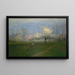 Spring Flowers Painting in Montclair, New Jersey - George Inness — framed artwork on a wall