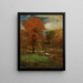L'étang du moulin - George Inness — framed artwork on a wall