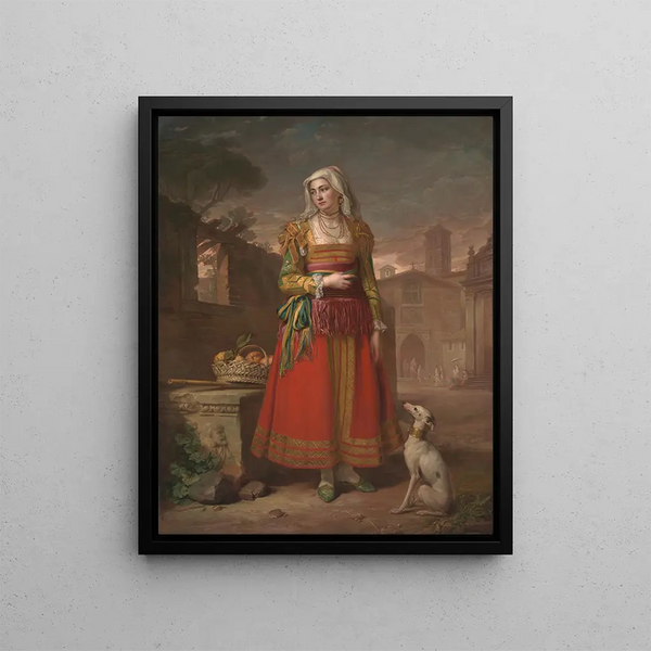 George James - A Lady of Petrella in the Kingdom of Naples.webp