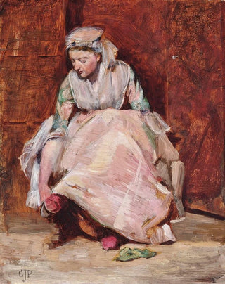 George John Pinwell - The new slipper.webp