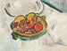 Natuurstudie met een kom fruit - George Leslie Hunter — weergave van het kunstwerk