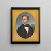 Jefferson Davis - George Lethbridge Saunders — ingelijst kunstwerk aan de muur