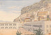 Quartiers des officiers et casernes de Gibraltar - George Lothian Hall — weergave van het kunstwerk