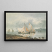 Boten - George Morland — ingelijst kunstwerk aan de muur