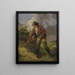 Hooi verzamelen - George Morland — ingelijst kunstwerk aan de muur