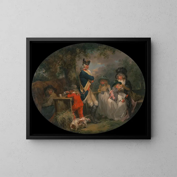 Parc de St James - George Morland — ingelijst kunstwerk aan de muur