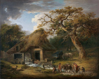 George Morland - The Old Water Mill.webp