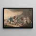 De slavenhandel - George Morland — ingelijst kunstwerk aan de muur