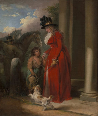 George Morland - The Squires Door.webp