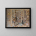 Binnen schilderij - George Morren — ingelijst kunstwerk aan de muur