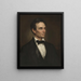 Abraham Lincoln - George Peter Alexander Healy — ingelijst kunstwerk aan de muur