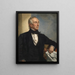 John Tyler - George Peter Alexander Healy — ingelijst kunstwerk aan de muur