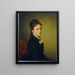 Roxana Atwater Wentworth - George Peter Alexander Healy — ingelijst kunstwerk aan de muur