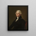 Thomas Jefferson - George Peter Alexander Healy — ingelijst kunstwerk aan de muur