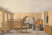 De keuken van een Oxfordse college - George Pyne — weergave van het kunstwerk