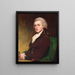 Colonel Clitherow - George Romney — framed artwork on a wall