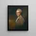 Portrait Painting of George Cowper - George Romney — framed artwork on a wall