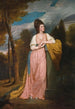 Portrait of Lady Elizabeth Capell Lady Monson - George Romney — artwork view