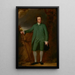 Portrait of George Morewood 1720-1792 of Alfreton Park Derbyshire - George Romney — framed artwork on a wall