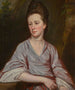 Portrait of Miss Joan Knatchbull - George Romney — artwork view
