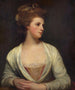 Portrait of a woman said to be Emily Bertie Pott - George Romney — artwork view