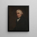 Self-portrait Painting - George Romney — framed artwork on a wall