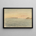 L'entrée des têtes à Hobsons Bay - George Sherriff — ingelijst kunstwerk aan de muur