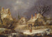 a winter landscape - George Smith — artwork view