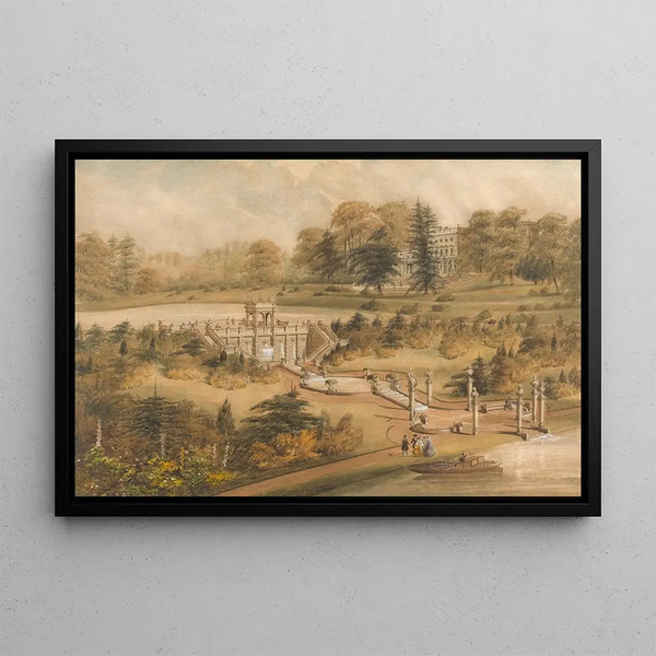 George Somers Clarke - Design for Cowley Manor Gloucestershire.webp
