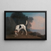 Foxhound sur la Piste - George Stubbs — ingelijst kunstwerk aan de muur