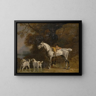 George Stubbs - Studies for or after The third Duke of Richmond with the Charleton Hunt.webp