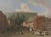 Vue de Thames Street à Windsor - George Vincent — weergave van het kunstwerk