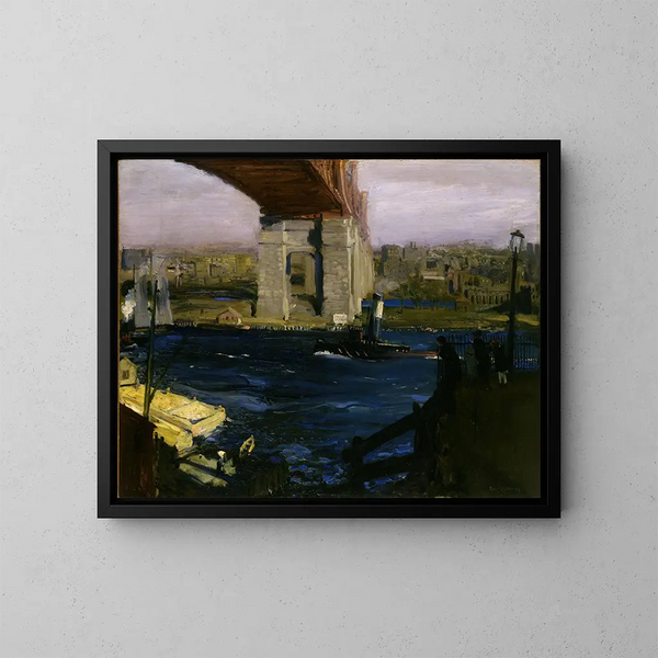 Pont de Blackwell's Island - George Wesley Bellows — ingelijst kunstwerk aan de muur