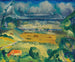 Wolken en weide - George Wesley Bellows — weergave van het kunstwerk