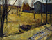 Hooi- en schuurmolens - George Wesley Bellows — weergave van het kunstwerk